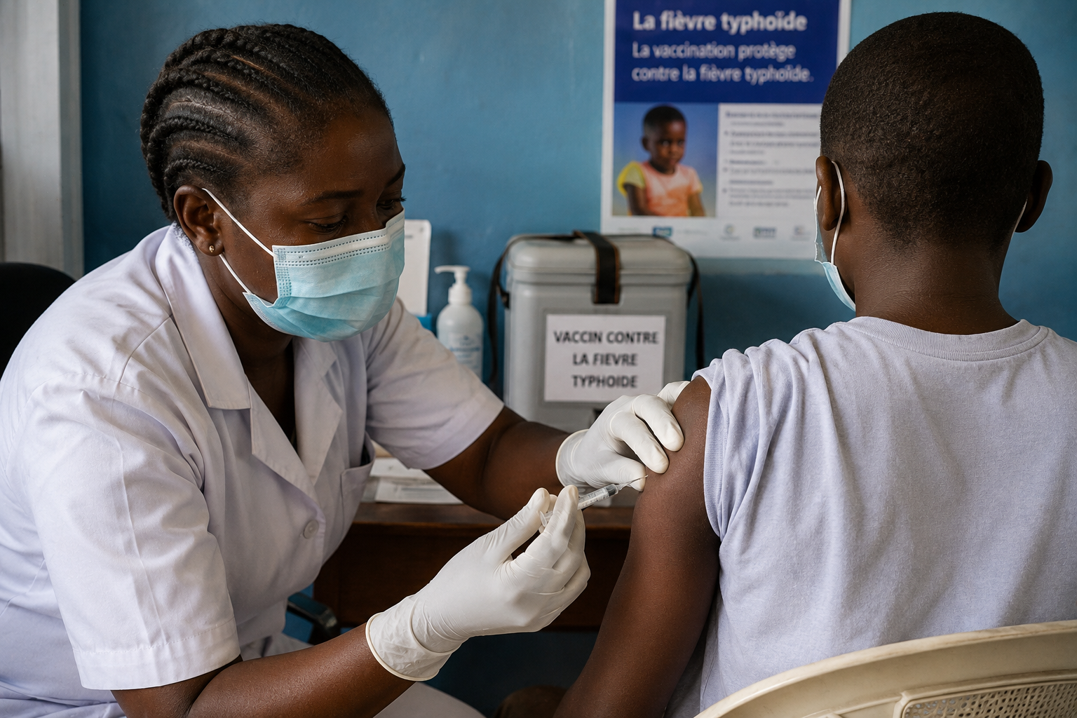 Fièvre typhoïde : l’OMS renforce ses recommandations sur les vaccins pour mieux protéger les populations